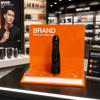 Présentoir de produits d'hygiène bucco-dentaire en acrylique pour la vente au détail, support de merchandising pour magasin, fabrication OEM et ODM