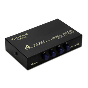 Fj-1a4b <b>Usb</b> Print Sharing <b>Switch</b> 4 Port Manual Switching Shared Printer Hub For Office Home Use - Product Image 3
