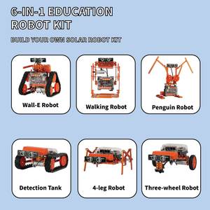 Weeemake 6-in-1 WeeeBot Evolution ESP32 DIY Coding Roboter-Bausatz Ferngesteuertes STEM-Projekt Roboterspielzeug für Kinder - Product Image 2