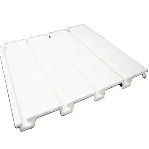 Heiß siegel Kunststoff Lamellen platte/PVC Slatwall PVC