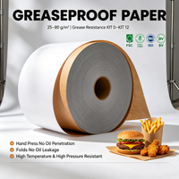 Emballage alimentaire anti-graisse sur mesure sans PFAS pour sandwichs au poulet frit et hamburgers