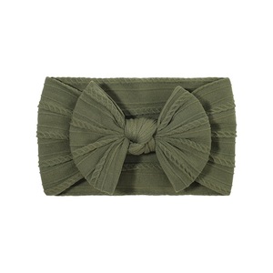 Bandeaux pour bébé en tricot extensible doux YT avec grand nœud, bandeaux confortables en tissu pour nouveau-nés, nourrissons et petites filles - Product Image 6