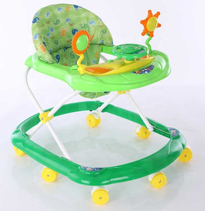 Nouveau trotteur pour bébé en plastique mignon et sûr, idéal pour s'asseoir et marcher - Product Image 1