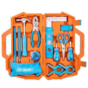 <span class=keywords><strong>17PC</strong></span> trẻ em Kích thước DIY Xây Dựng Công cụ <span class=keywords><strong>Kit</strong></span> Blue & Orange kim loại thực dụng cụ cầm tay OEM & ODM hỗ trợ - Product Image 6