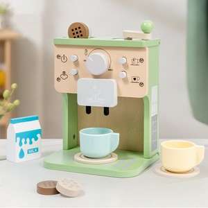 <span class=keywords><strong>Cafetera</strong></span> de <span class=keywords><strong>Juguete</strong></span> de Madera Premium para Niños, con Sonidos, Juego de Imitación Educativo para Cocina - Product Image 4
