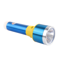 Offre Spéciale Portable Mini lampe de poche LED ABS conception en alliage d'aluminium 1000 Lumens batterie au Lithium Source d'alimentation cc voyage utilisation tactique