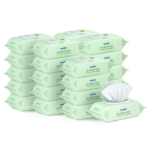 Lingettes nettoyantes sans alcool sans parfum, antibactériennes, tuant 99% des germes, lingettes humides à base d'aloès - Product Image 4