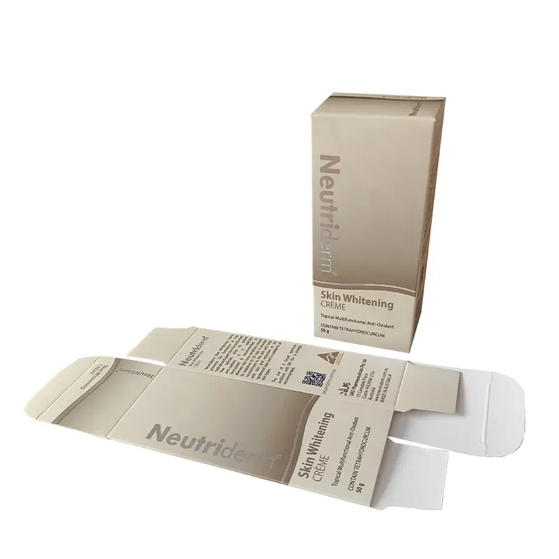 Luxus-Prägeprägung-Papier-Logo-Schachtel Kosmetik-Geschenkkarton recycling-Pappkarton Faltschachtel für Parfümverpackung