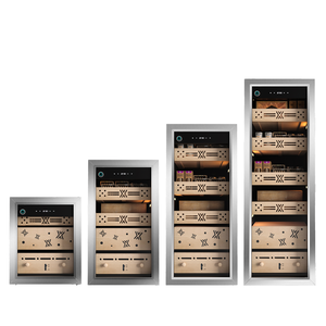 Nevera <span class=keywords><strong>El</strong></span>éctrica Refrigerada para Cigarros y <span class=keywords><strong>Vino</strong></span> con Control Automático de Temperatura y Humedad Constante - Product Image 1