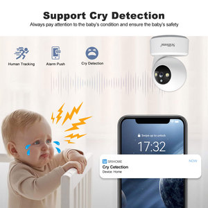 Telecamera di Sicurezza Interna WiFi SriHome Smart Home 8MP HD con Visione Notturna, Rilevamento Pianto Neonato Wireless, PTZ con Un Clic, Chiamata Smart - Product Image 5