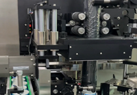 Machine automatique de comptage et d'emballage sous film rétractable pour boîtes de snus et sachets de nicotine