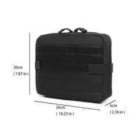 Trousse médicale de randonnée Oxford personnalisable 20-36L, portable, essentielle pour l'extérieur, légère, respirante, durable, imperméable pour le fitness