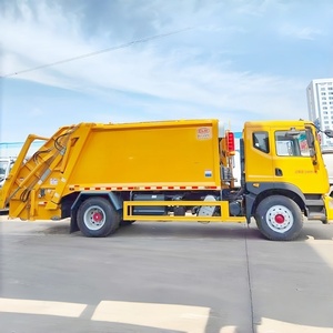 Camion à ordures compacteur Dongfeng D9, camions à ordures à compression de 15 mètres cubes à vendre - Product Image 4