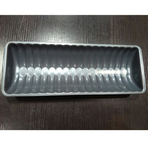 Moule à gâteau 3D Lucky Bamboo en acier inoxydable, outil de cuisson rectangulaire antiadhésif pour la fabrication de gâteaux DIY - Product Image 1