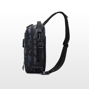 Dernier modèle de <span class=keywords><strong>sac</strong></span> de poitrine tactique imperméable convertible pour homme <span class=keywords><strong>Sac</strong></span> à <span class=keywords><strong>dos</strong></span> de pêche en plein air avec porte-canne à pêche - Product Image 3