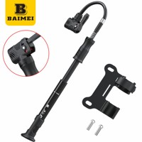 Mini pompe à air portable en alliage d'aluminium haute résistance pour vélo, gonfleur de pneus de vélo, pompe de cyclisme pour VTT et vélo de route