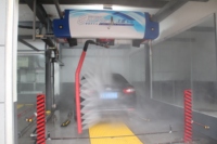 Système de lavage de voitures automatique sans contact à bras robotisé, en acier inoxydable, 22 kW, avec détection automatique du stationnement XJL S19, garantie 3 ans