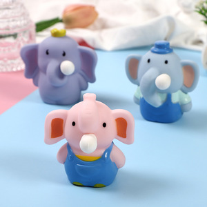 Wholesale Baby Elephant <b>Bubble</b> Squeeze Toy Durable Portable Rubber Toy for <b>Kids</b> and Office Decor - Product Image 3
