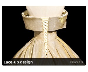 Robe de soirée <span class=keywords><strong>vocale</strong></span> élégante à épaules dénudées, longueur ras du sol, pour chœur d'adultes et lycéens en cérémonie de remise des diplômes - Product Image 6