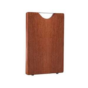 Tabla de Cortar de Madera Natural de Hierro, Elegante y Universal, Antideslizante, de una Sola Pieza, Sin Pegamento, para Cortar Queso y Servir - Product Image 3