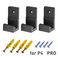 Support de support mural pour Play Station 4 pour PS4/PS4 Slim/PS4 Pro Accessoires de console Support de rangement mural
