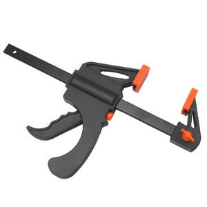 Morsetto da Falegnameria Multifunzionale Reversibile con Clip a F in Nylon <span class=keywords><strong>Nero</strong></span> Hundred Bulls per Serraggio e Fissaggio - Product Image 5