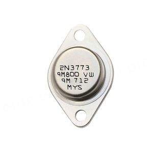 Transistors de puissance NPN 2N3773 pour amplificateur/audio 16A 140V 150W, montage en surface, boîtier TO-3, -65~+200, fournisseur ODM - Product Image 1