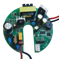 Contrôleur de ventilateur de plafond BLDC OEM 12V 24V 45W Kit de conversion AC DC Télécommande Carte de circuit PCBA Personnalisation du modèle