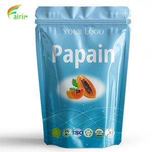 Yüksek kalite 99% saf doğal Papain tozu OEM ODM beyaz ot özü toplu olarak mevcut şişe veya davul ambalaj - Product Image 1