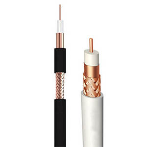 カメラシャムアンテナ屋外および屋内クワッドシールドケーブル用の電源同軸ケーブル付き75OhmRg59 - Product Image 3