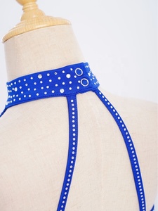 Traje de Baile Latino para Niñas de 6 a 16 Años, Top Corto con Falda de Plumas, para Samba, Rumba, Cha-Cha, Actuaciones, Competiciones y Baile de Salón - Product Image 4