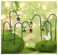 Chine Terrarium Pots De Fleurs Chiffres Fée Jardin Miniature Glowing Lumineux Lanterne Lampadaire Lampe Veilleuse Bonsaï Figurine