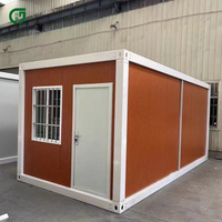 Maison modulaire préfabriquée de style populaire Maison en conteneur d'expédition pliable à prix compétitif