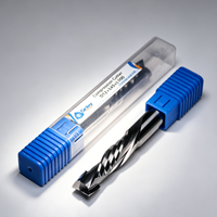 Fresas de Carburo de Tungsteno de Doble Filo para CNC, Insertos para Tallado de Madera, Fresa de Compresión de Carburo de Corte Ascendente y Descendente OEM/ODM
