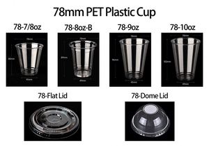 Eco Disposable Glass Ice Blend <b>Cups</b> Plastic Custom Printing 7 8 9 10 12 14 16 18 20 22 24 32oz PET <b>Cold</b> Clear Plastic Coffe <b>Cup</b> - Product Image 2