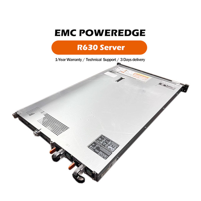Best-selling Original Refurbished Intel Xeon Dells EMC Poweredge R630 1U Used Enterprise Level Rack Server One-Year Warranty
