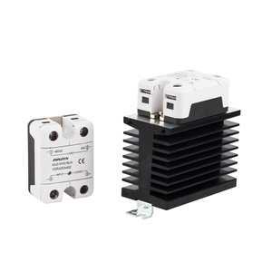 รีเลย์รัฐโซลิดสเตทรีเลย์ขนาดเล็ก3-32VDC 15A-120A สัญญาณขาออกไฟฟ้ากระแสสลับ/การควบคุม90-280VAC ศูนย์/สุ่มเทิร์นออนอ่างความร้อน - Product Image 4