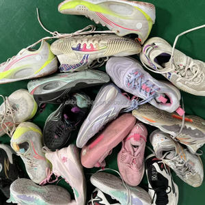 S3-2 Gebrauchte Sommer-Polyester-Basketballschuhe Großhandel China Markenfabrik Lieferant Bulk Sneakers Herren Damen Export Großmengen - Product Image 1