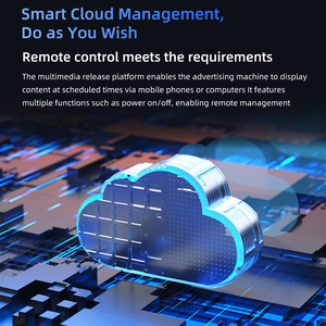 Le soluzioni di visualizzazione digitale per interni personalizzano il Display da pavimento per macchina pubblicitaria 4K <span class=keywords><strong>Android</strong></span> Advertising Display - Product Image 4