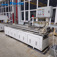 Ligne de production de panneaux de mur en WPC Anda, extrudeuse de lamelles en WPC, machine de fabrication de lamelles en WPC