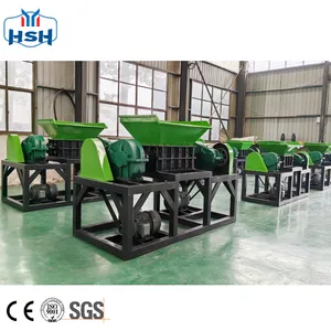 Chipper/foam/small Metal/tire Shredder Machine/plastic/cardboard/scrap Metal/double Shaft Shredder