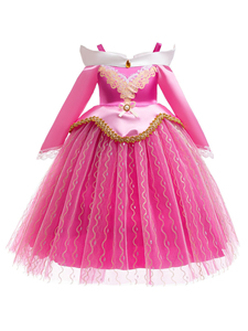 Nuevo Vestido de Princesa Tutú con Cuello Redondo, Manga Larga, Lentejuelas, Hasta la Rodilla, para Fiestas de Halloween, para Niñas de 3 a 14 Años - Product Image 1