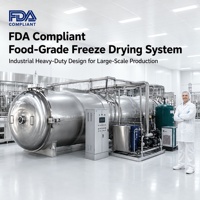 Aanpasbare REALDOT vacuümvriesdroger, commerciële multi-tray lyofilisator, stabiele werking
