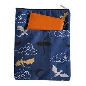 Design personalizado E-reader Protetor Manga Capa De Livro com Bolso Frontal Portátil Zipper Book Pouch Presente para o Amante do Livro - Product Image 4