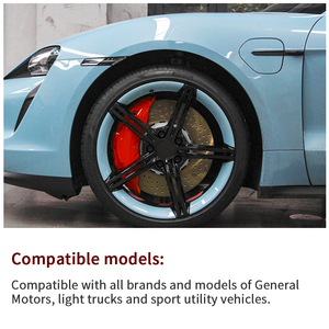 VENTE D'USINE 10 Piston ÉTRIER PORSCHE FREINAGE KIT DE MISE À NIVEAU POUR Akebono Porsche Macan Cayenne Panamera <span class=keywords><strong>911</strong></span> 718 - Product Image 2