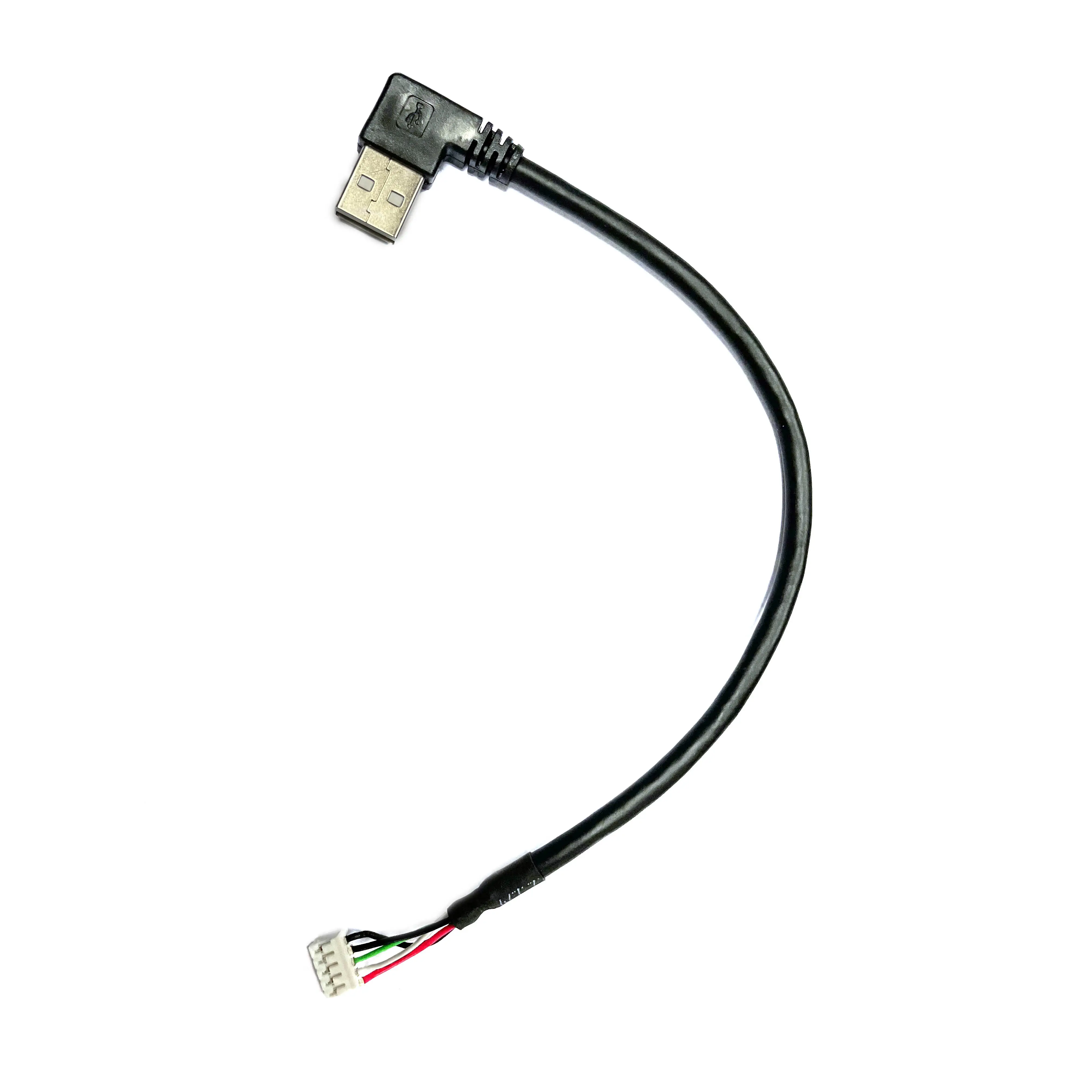 Aangepaste Hoge Kwaliteit Usb A Male Connector Naar 5-Pin Molex Kabel Montage/Andere Draad En Kabel Schorsing componenten