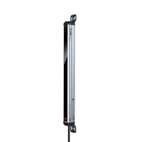 Dispositifs de sécurité industrielle, série ESM, rideau lumineux de mesure avec boîtier argenté IP65 et spécifications adaptables