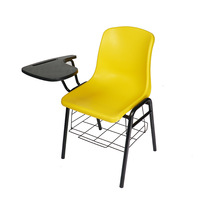 Mobilier scolaire bon marché chaises d'école pliées bureau d'étudiant avec tableau d'écriture pour réunion mobilier d'université