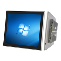Computadora Industrial Todo en Uno sin Ventilador de 15 Pulgadas, Celeron J4125 I5 8259U I7 8560U, Win10 Linux, Panel PC IP65 Resistente al Agua, Pantalla Táctil