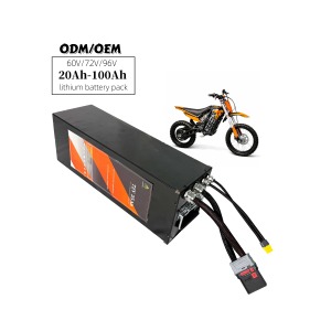 Batería para Bicicleta Eléctrica de 72V 5000W, Batería para Motocicleta de <span class=keywords><strong>72</strong></span> Voltios 50ah Lifepo4, Paquete de Baterías de Iones de Litio de 72V 35Ah - Product Image 1